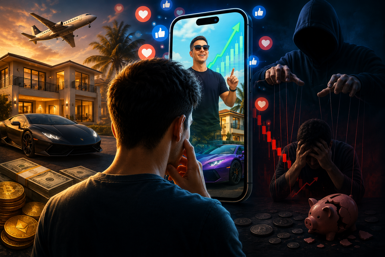 Financial Market Influencers and the Lies They Tell