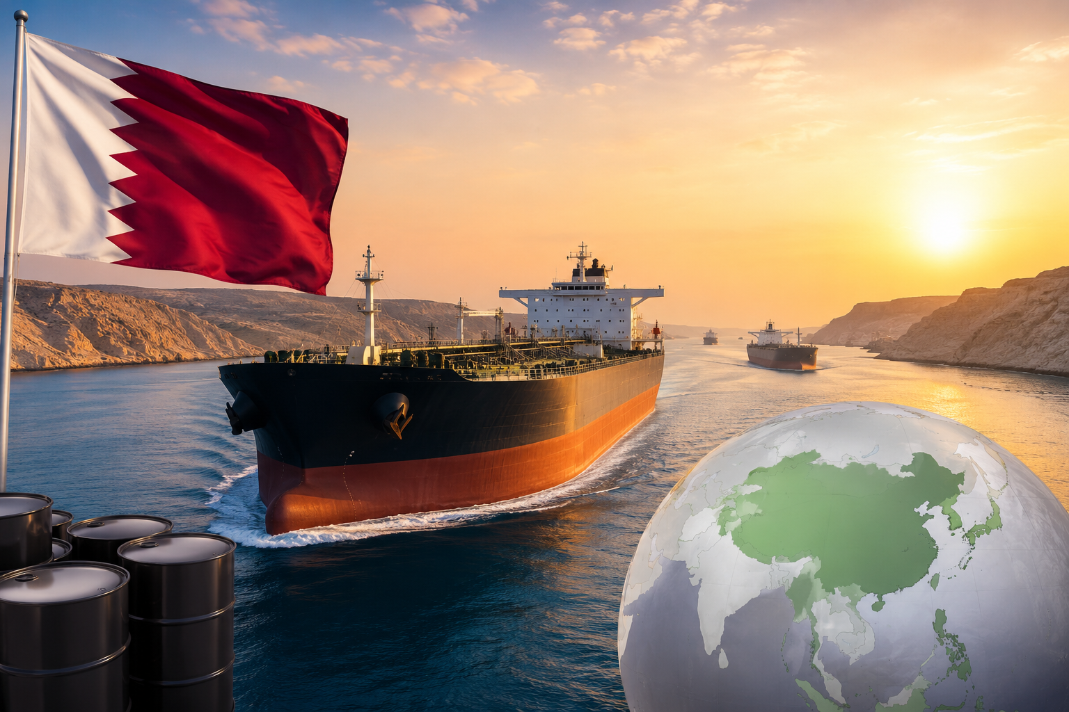 Qatar Oil Exports Return as Strait of Hormuz Reopens