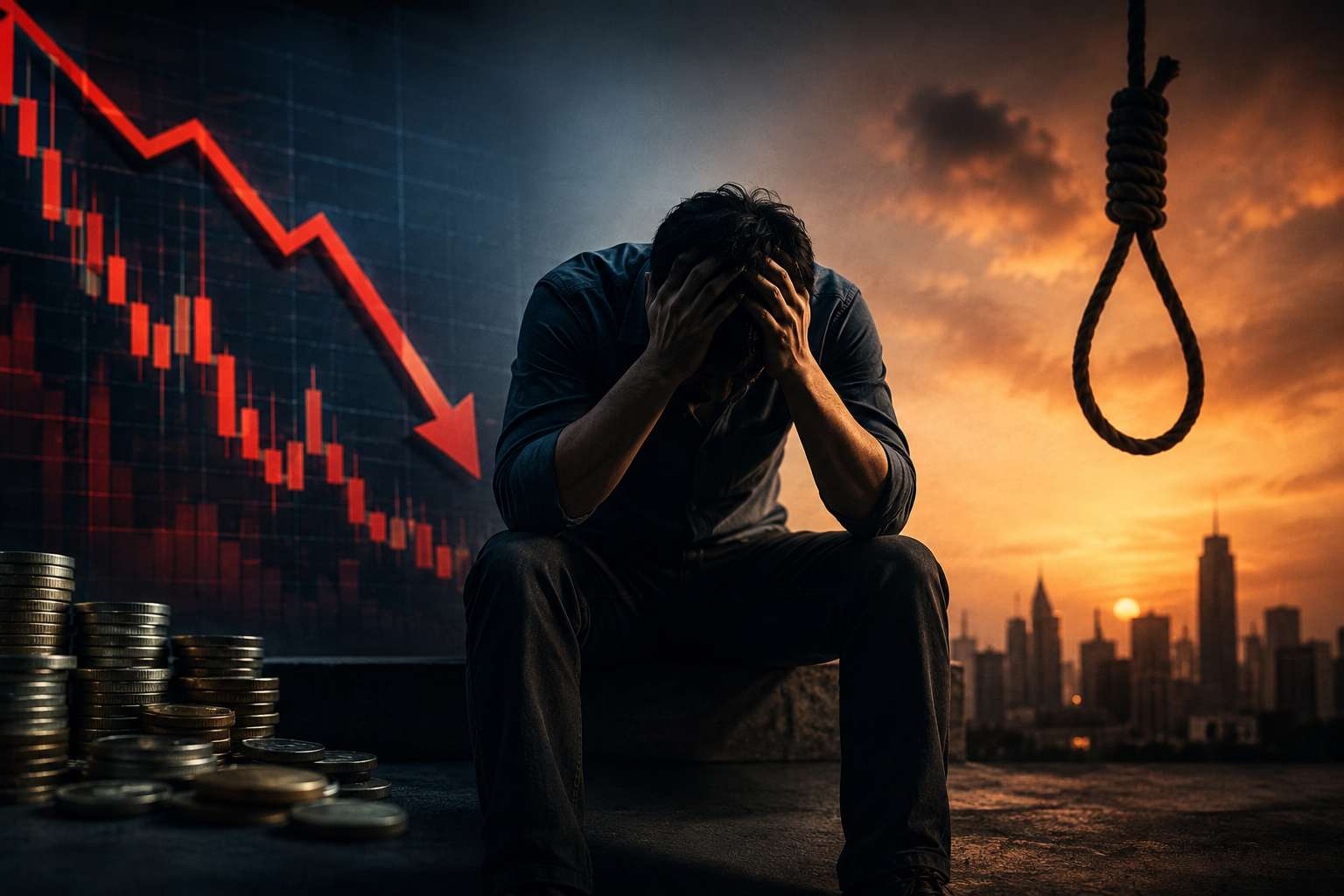 Stock Market Losses and the Hidden Human Cost