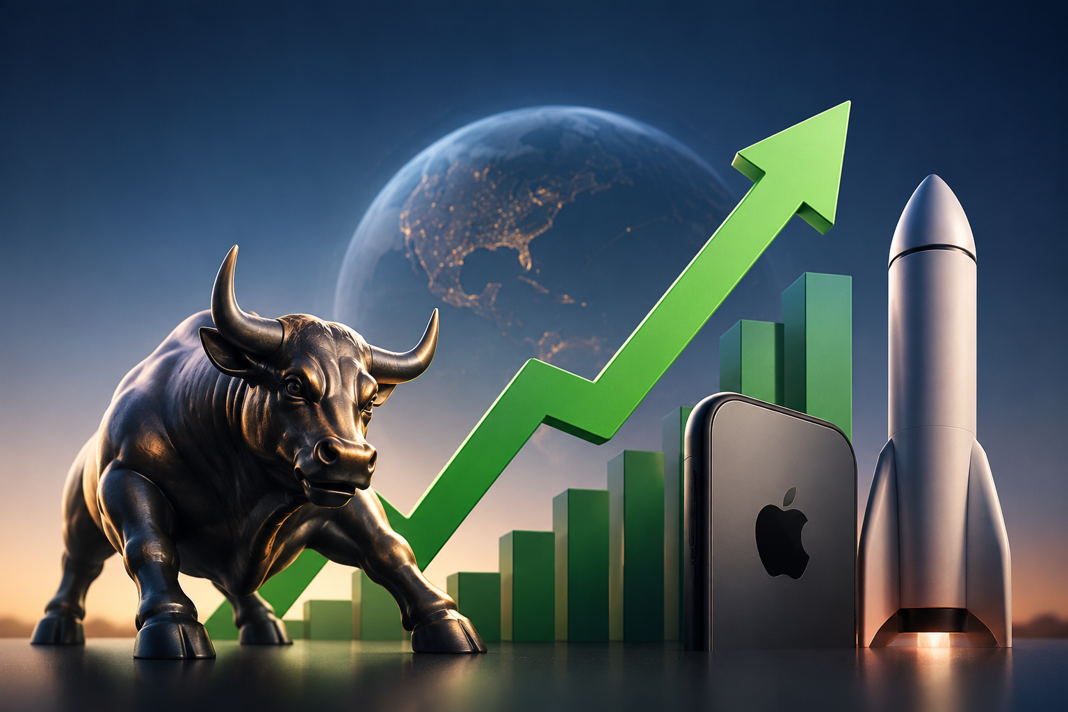 Dow Futures Rise as Trump Speaks on Iran and Israel