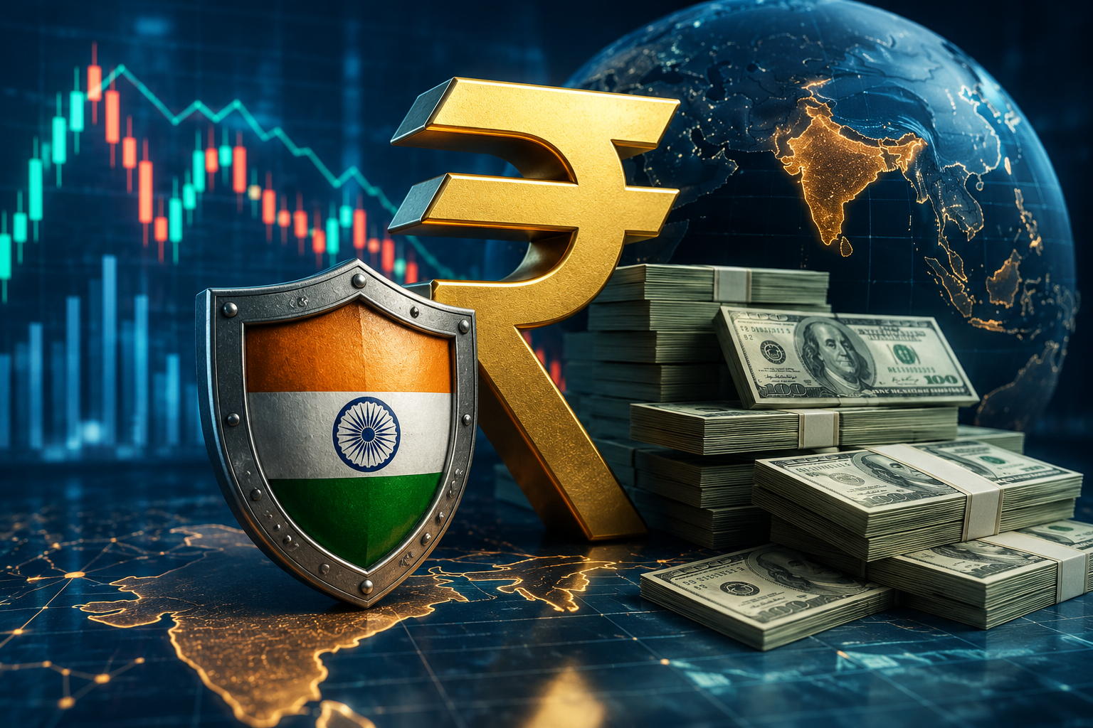 RBI Rupee Defense Pushes Forex Tool Above $110B