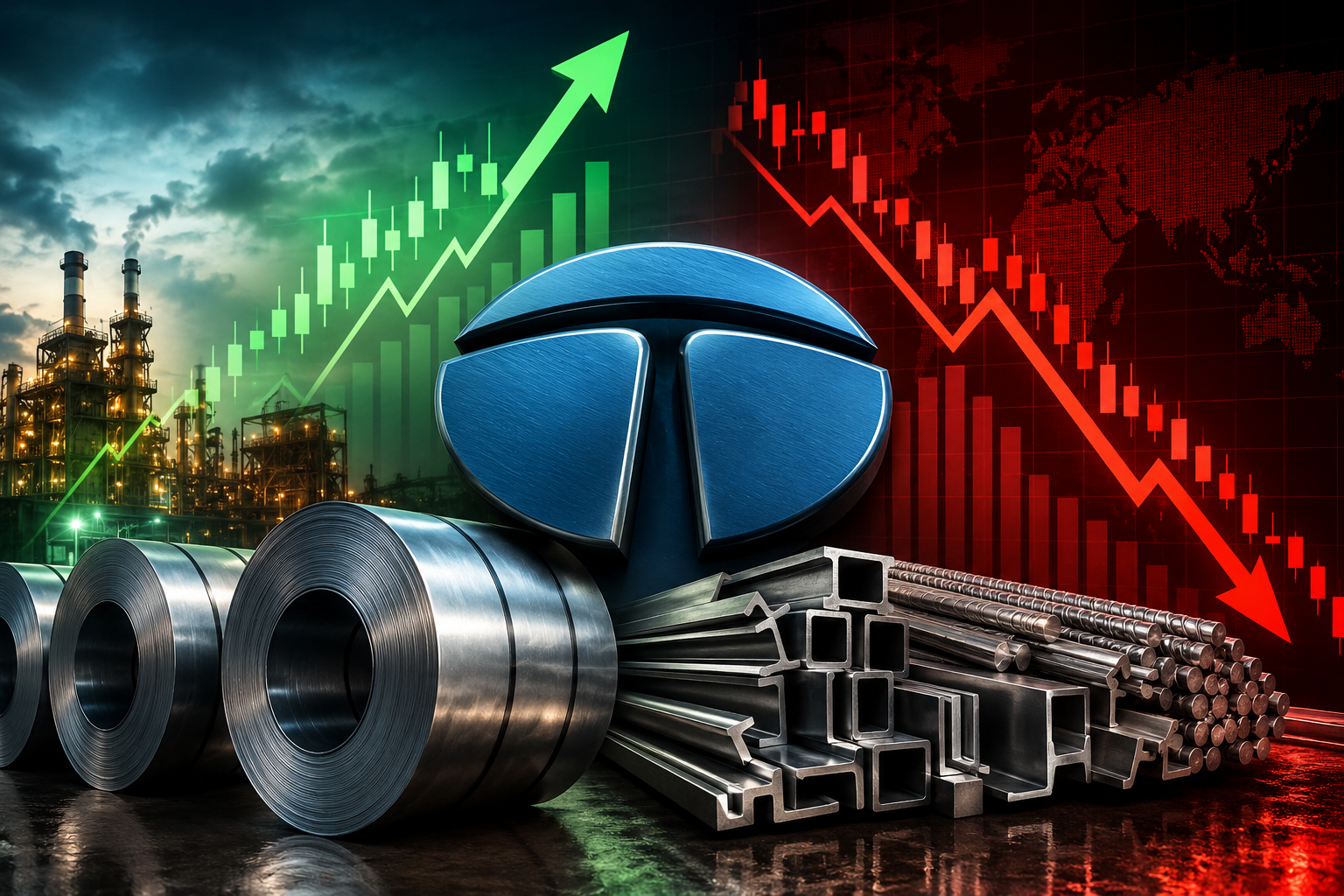 Tata Steel Profit Jumps 243% — But Why Is The Stock Still Falling?