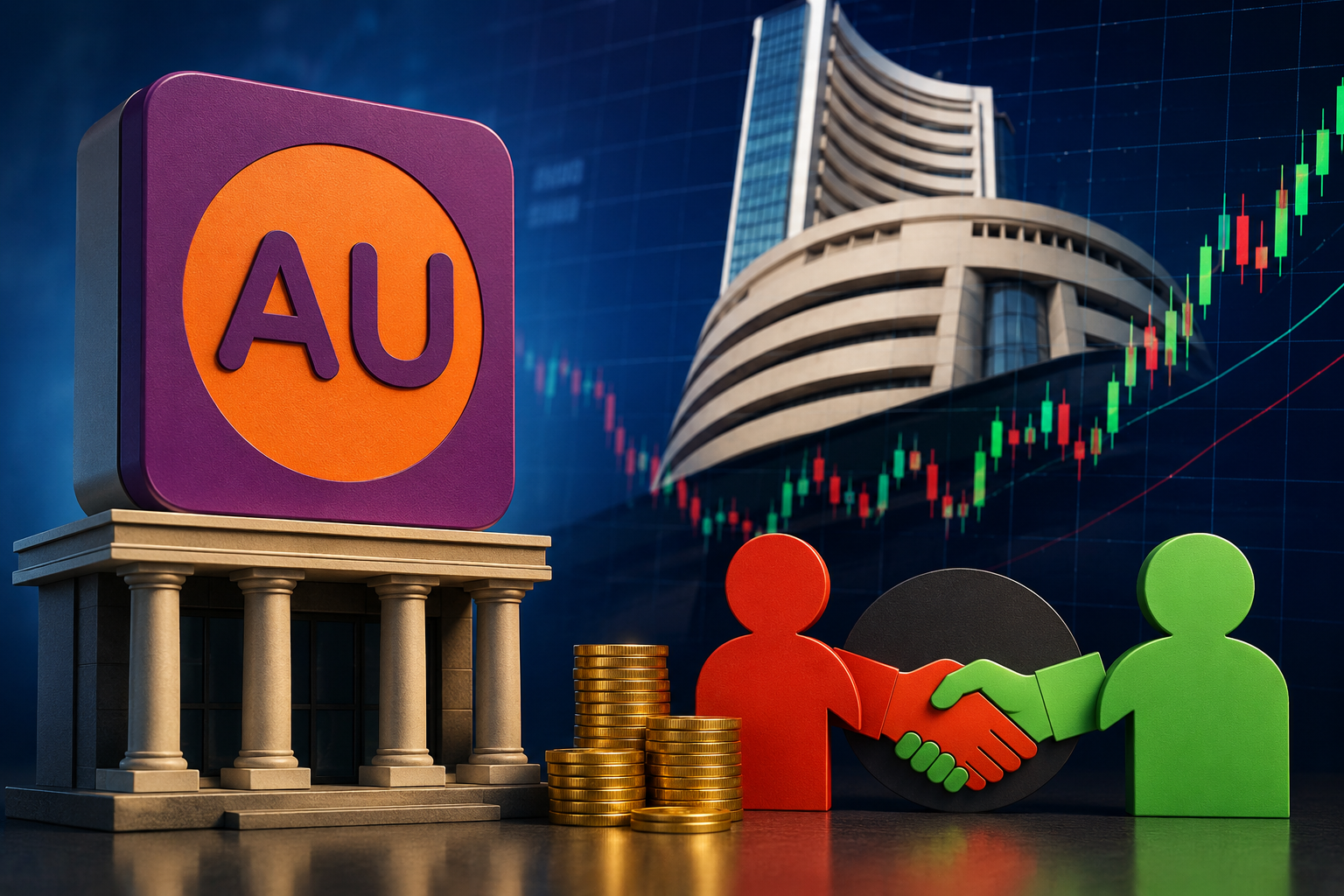 AU Small Finance Bank Sees ₹27.75 Crore Block Trade on BSE