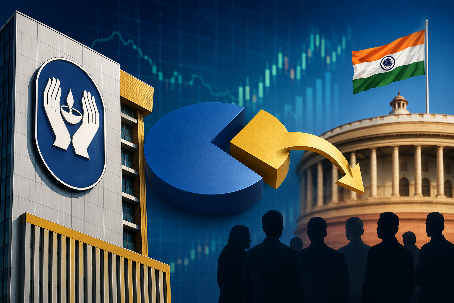 LIC OFS: Government Sells 6.5% Stake for ₹31,552 Crore