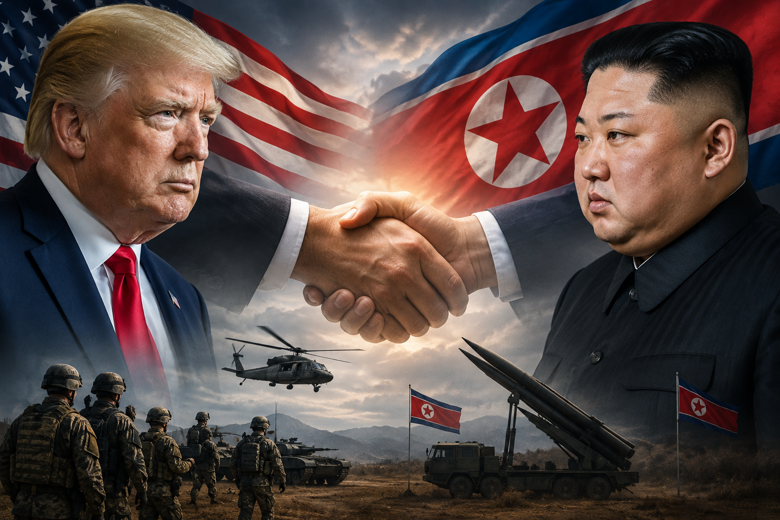 Trump Says Kim Responded as US Cuts Korea War Drills