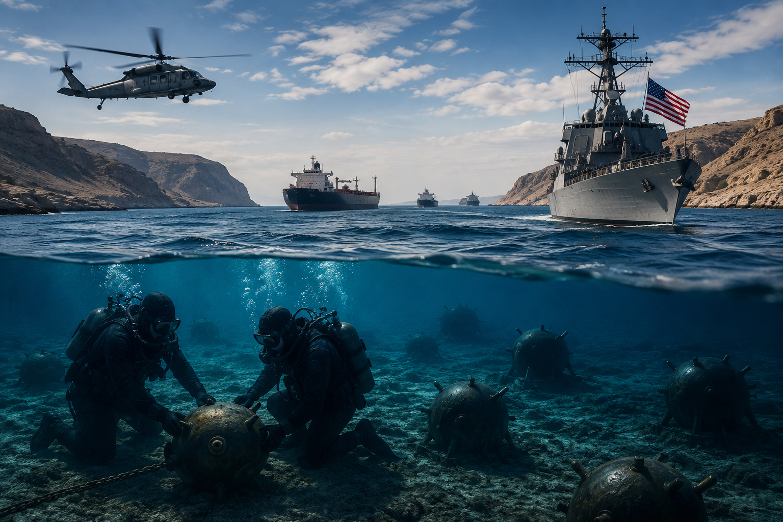 Hormuz Is Clear, But the U.S. Blockade Still Holds
