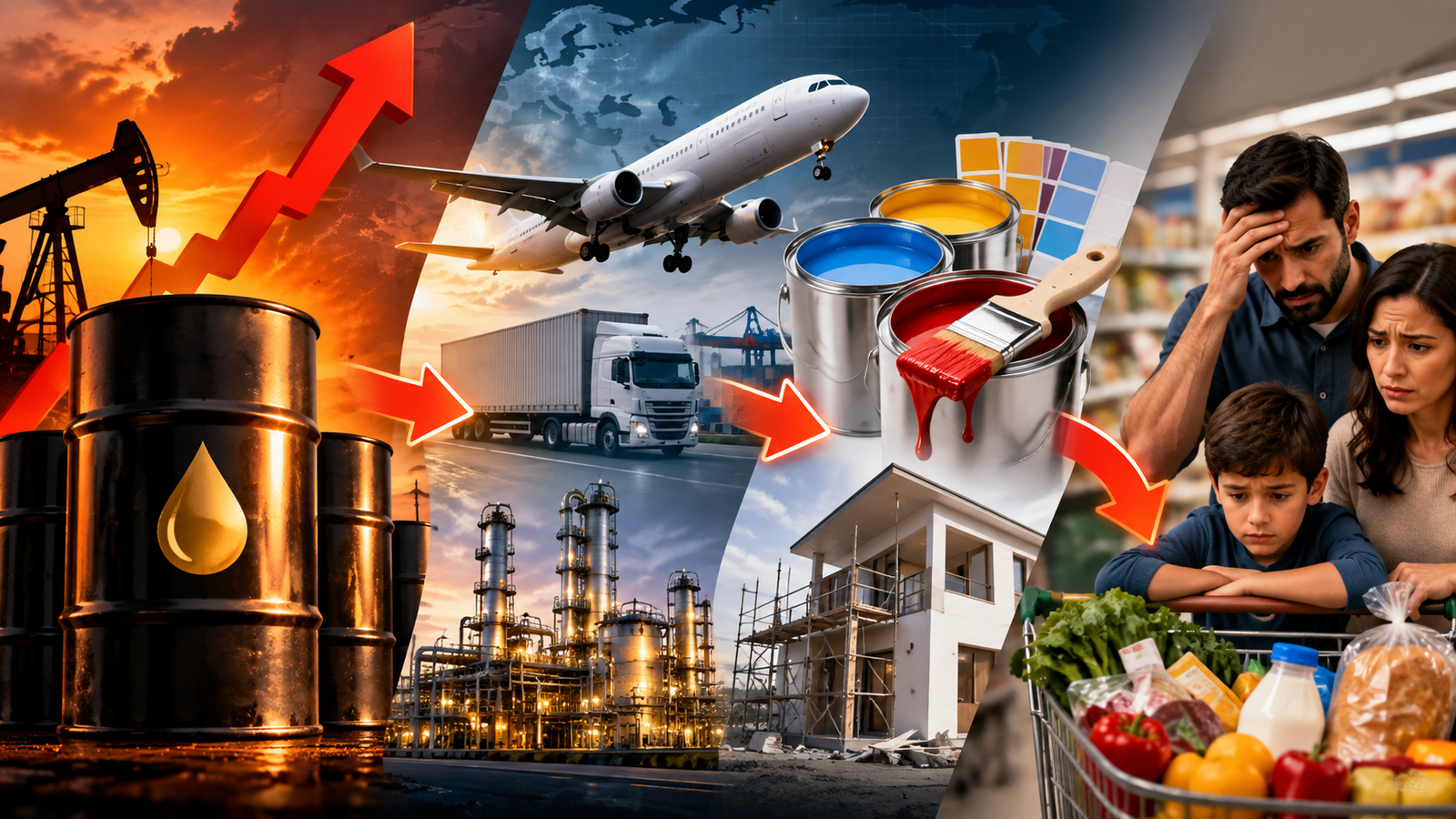 Oil Shock: From Airlines and Paints to Consumer Demand