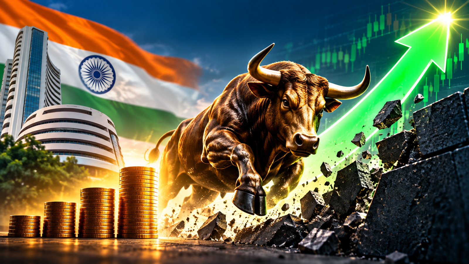 Five Indian Stocks Near Key Breakout Levels Today!