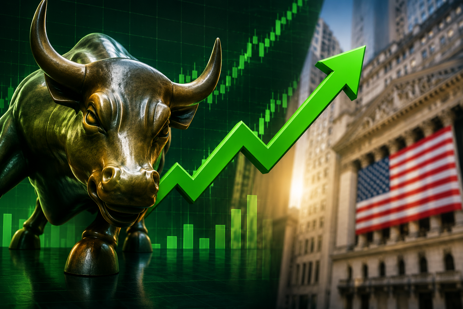 S&P 500 Rises 1.03% as Fed Rate Fears Ease