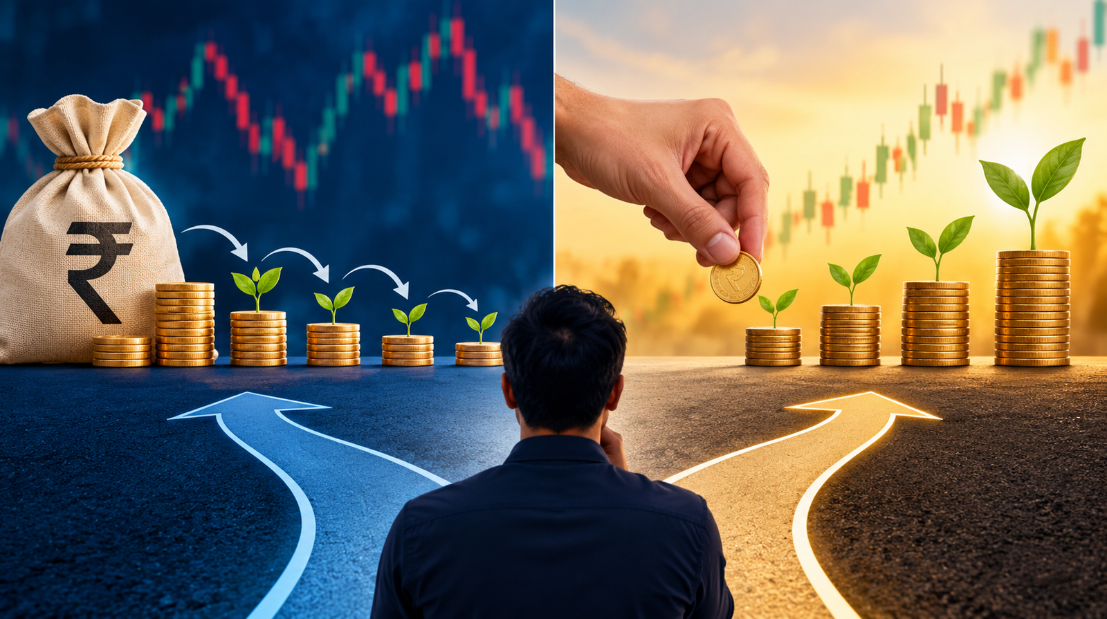 SIP vs STP in a Volatile Market: Which Fits a Lump Sum?